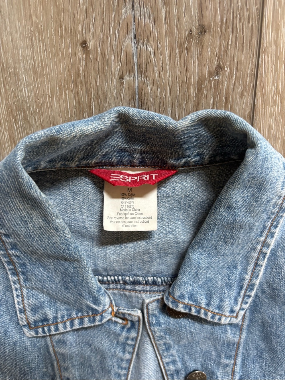 Vintage Esprit denim jacket - Picture 2 of 3